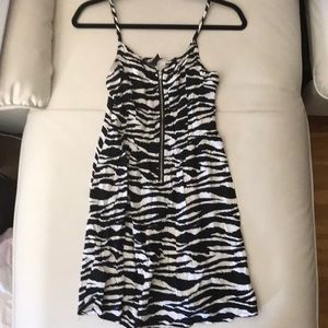 Zebra print summer dress- H&M
